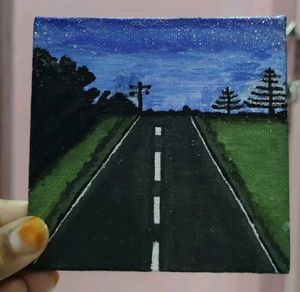 Small Canvas Painting For Home Decoration