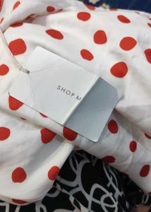 Polka Dot Open Back Dress