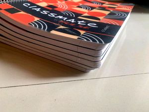 Set Of 6 Spiral Binded Books