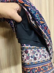 Multicolour Knee Length Dress