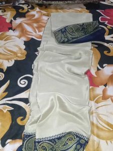 Elegant Saree with Paisley Border