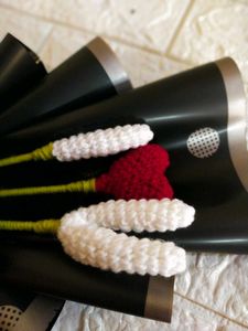 Crochet &#39;I Love You&#39; Bouquet