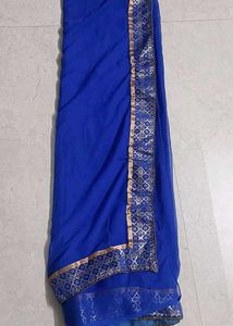 Royal Blue saree