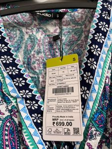 Paisley Print Dress