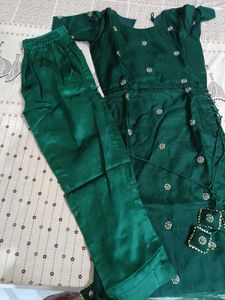 Emberld Green Kurta Set