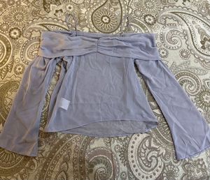 Lilac Off-the-Shoulder Top