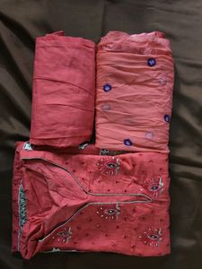 One Woman Pink Ethnic Wear
