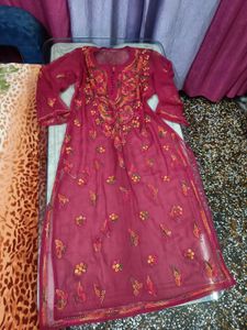 chikankari kurta
