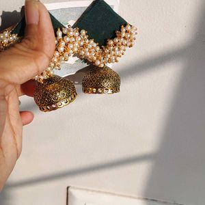 Ethnic Fabric Earrings