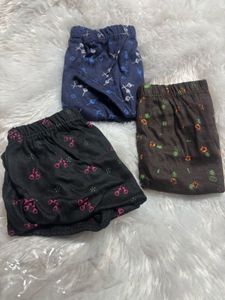 Set of 3 Printed briefs