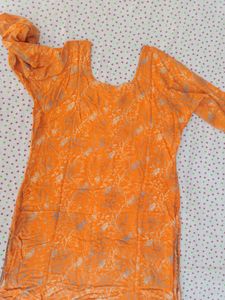 peech warm  Kurta Set