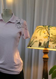 Adidas Pink Polo Top