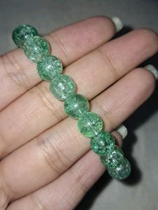 Green Beaded Bracelet