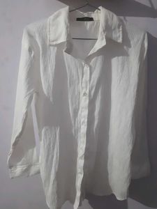 White Casual Shirt /button Up