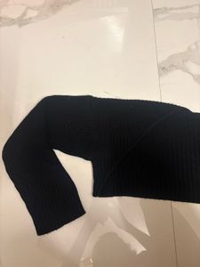 Cropped Knit Bolero Shrug