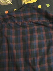 Big Checkered Black &amp; Red Full Sleeved Shirt
