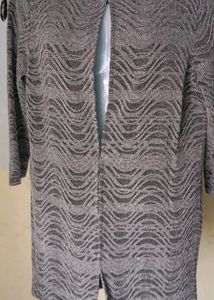 Sparkly Silver Cardigan