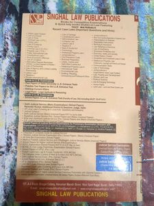 LLB Solved Test Papers