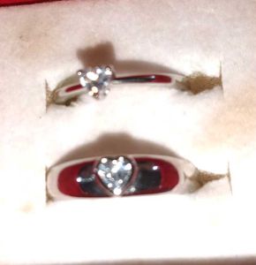 Heart-Shaped 🫶 Promise 🤝 Rings 💍