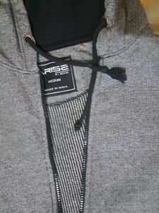 Striped Zip-Up Hoodie