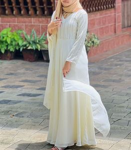 White Ethnic Gown