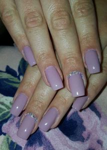 Stylish Lavender Press-On Nails