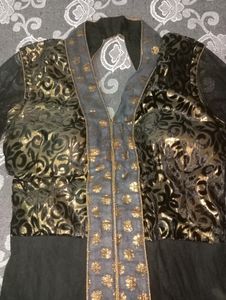 Wedding Outfit Black And Golden 🎉