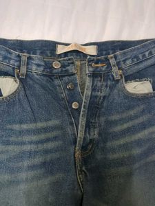 Denim Blue Washed Jeans