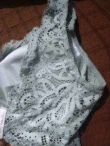 Gray Lace Bralette