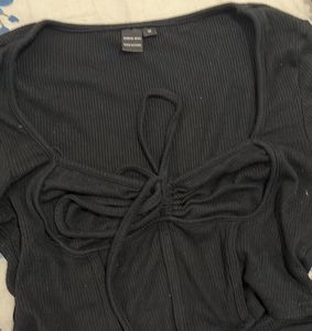 Black Long Sleeve Top