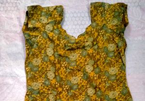 Very Little Used Kurta Set With Salwar