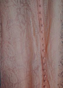 Peach Embroidered Kurta