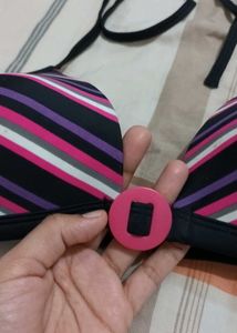 Striped Bikini bombshell bra 36 to 38