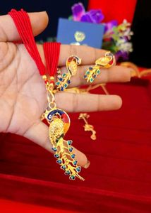 Gold Plated Necklace &amp; Earring Set