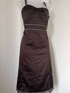 Brown Party Dress