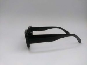 Black Y2K Glasses