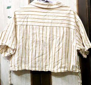Striped Crop Top