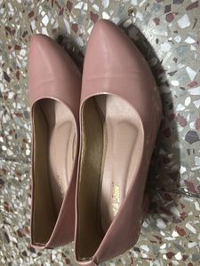 Rose Pink Heels For Casual Wear