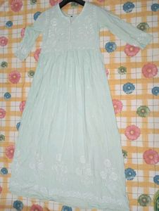 Beautiful 😍 Embroided Long Frock