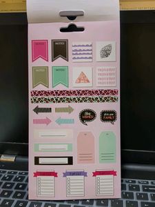 10 Sheets Of Stickers.