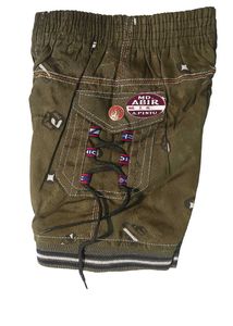 Boys Olive Green Shorts