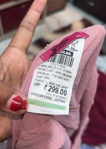 Pink Button-Down Top