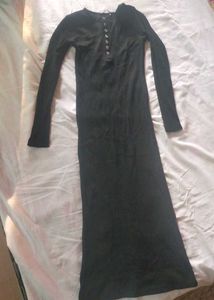 Zara Ribbed Maxi Dress