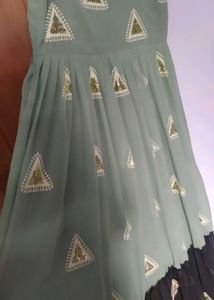Sage Green Triangle Sequin Tank