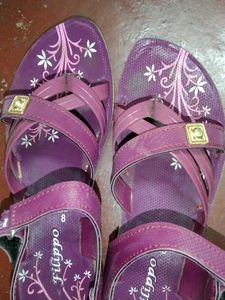 Filippo Purple Sandals