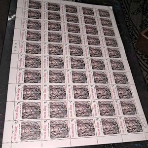 MNH-SheetOf50NepalStamps(1981)