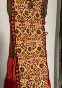 Boho Embroidered Patchwork Maxi Dress