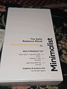 Minimalist Daily Radiance Ritual Kit