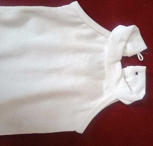 White Tank &amp; Houndstooth Shorts Set