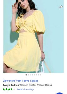 One Time Used Tokyo Talkies Nice Dress.